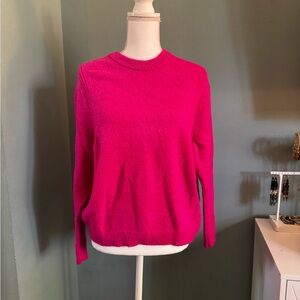 a new day Women's hot pink Crew Neck Sweater XL